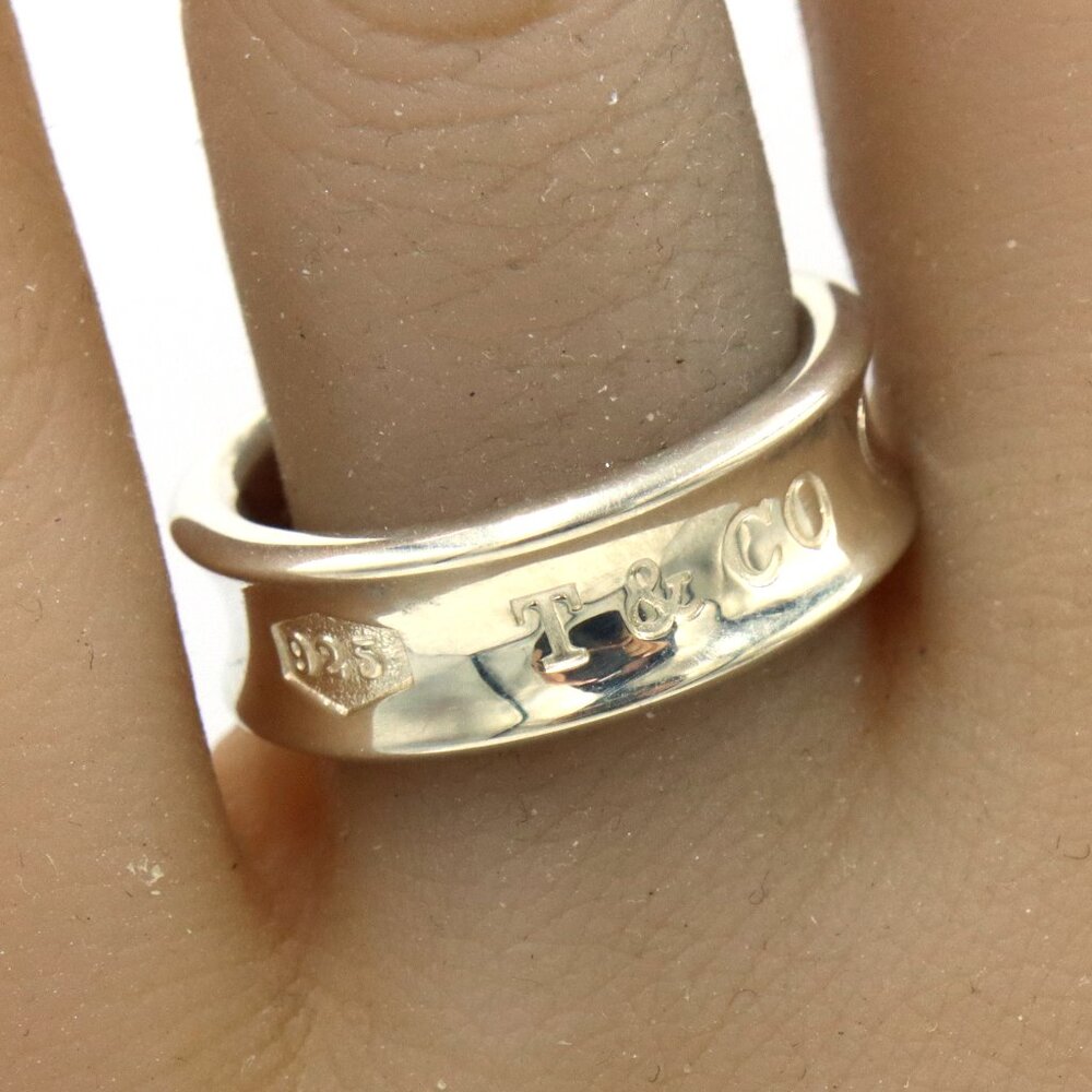 Tiffany & co 1837 band in sterling silver